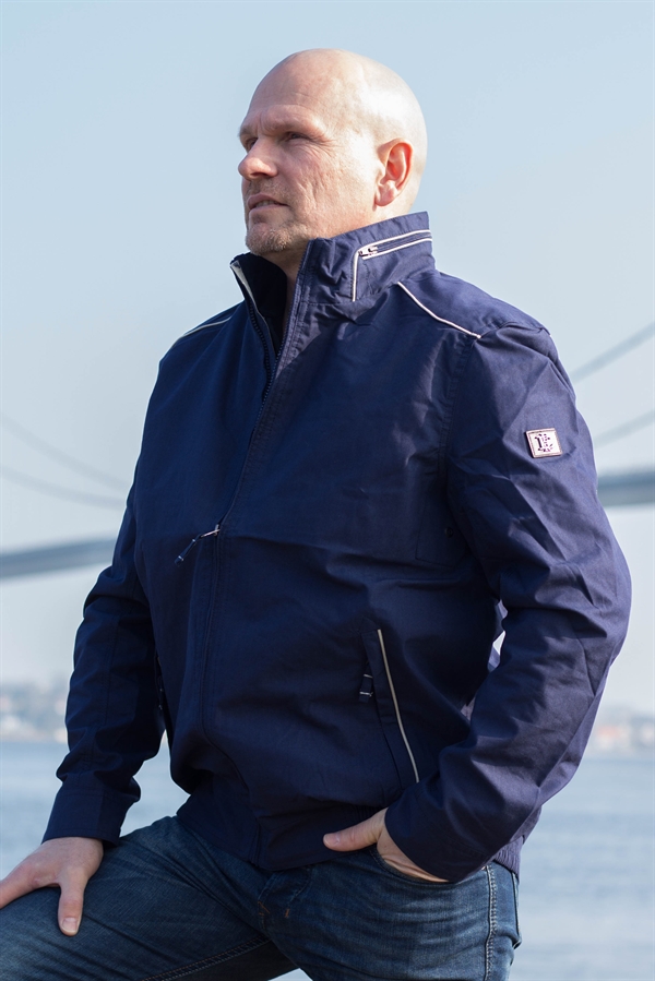 Pre End sommerjakke i marineblå | Damernes Butik